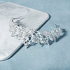 Women's Alloy Rhinestone Floral Vine Bridal Hair Crown Elegant Wedding Hair Accessory