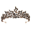 Women's Alloy Rhinestone Floral Vine Bridal Hair Crown Elegant Wedding Hair Accessory