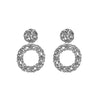 Women's Alloy Rhinestone Geometric Fashion Diamond Earrings