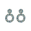 Women's Alloy Rhinestone Geometric Fashion Diamond Earrings