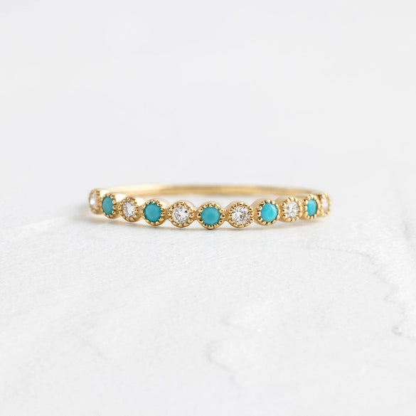 Women's Alloy Ring With Geometric Pattern And Electroplating Treatment Retro Fresh Simple Personality Fashion Style