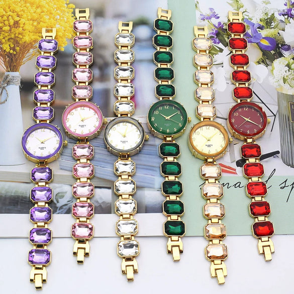 Women's Alloy Round Leisure Light Luxury Watch
