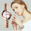 Women's Alloy Sports Style Round Dial Waterproof Luminous Automatic Movement Watch