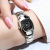 Women's Alloy Sports Style Round Dial Waterproof Luminous Automatic Movement Watch