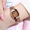 Women's Alloy Sports Style Round Dial Waterproof Luminous Automatic Movement Watch