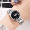 Women's Alloy Sports Style Round Dial Waterproof Luminous Automatic Movement Watch