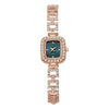 Women's Alloy Square Diamond Bracelet Quartz Watch Fashion Style