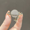 Women's Alloy Star Tassel Brooch Electroplated For Suit Jacket Woolen Coat Fashion Accessory