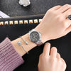 Women's Alloy Strap Casual Round Dial Quartz Watch