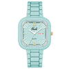 Women's Alloy Strap Square Dial Fashion Luxury Student Calendar Week Watch