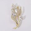 Women's Alloy Tulip Retro Exquisite Electroplated Brooch