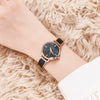 Women's Alloy Watch Round Dial Fashion Trendy Waterproof