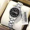 Women's Alloy Waterproof Quartz Watch Business Style Round Dial