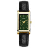 Women's Antique Simple Rectangular Retro Gold Alloy Watch With Belt And Quartz Movement