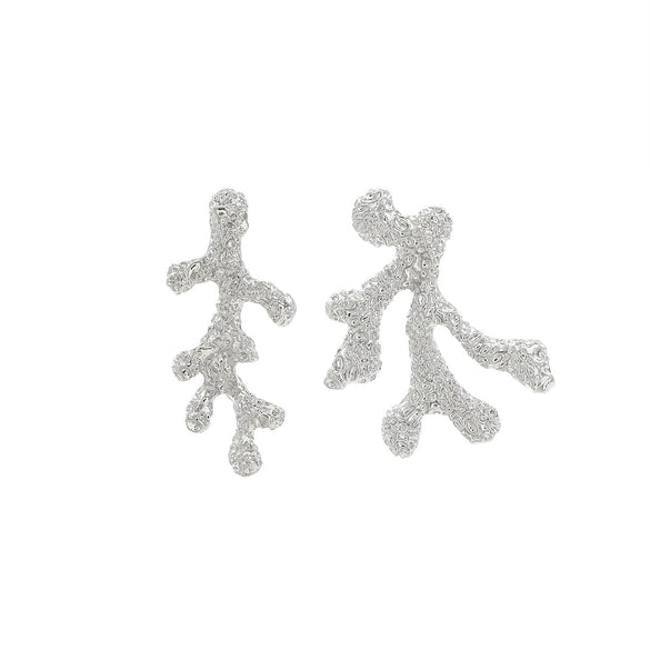 Women's Asymmetrical Fashion Geometric Zinc Alloy Earrings With Electroplating