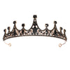 Women's Baroque Rhinestone Crown Alloy Headband Bridal Hair Accessory For Wedding And Photography