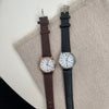 Women's Belt Watch Alloy Case Ordinary Glass Mirror Retro Round Dial Leisure Style