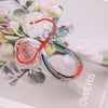 Women's Bohemian Multilayered Rice Bead Braided Fruit Pattern Bracelet