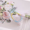 Women's Bohemian Multilayered Rice Bead Braided Fruit Pattern Bracelet
