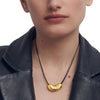 Women's Bohemian Style Copper Geometric U Shaped Choker Necklace With Electroplated Pendant Casual Fashion Jewelry