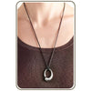 Women's Bohemian Style Copper Geometric U Shaped Choker Necklace With Electroplated Pendant Casual Fashion Jewelry