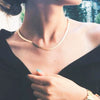 Women's Bohemian Style Electroplated Alloy Blade Chain Choker Necklace With Stacked Flat Chain Design