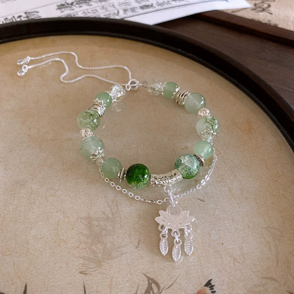 Women's Bohemian Style Handmade Multi Layer Rice Beads Geometric Bracelet Jewelry
