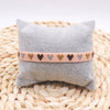 Women's Bohemian Style Heart Glass And Glaze Beads Purely Handmade Bracelet