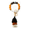 Women's Bohemian Style Silicone Round Bead Tassel Bracelet
