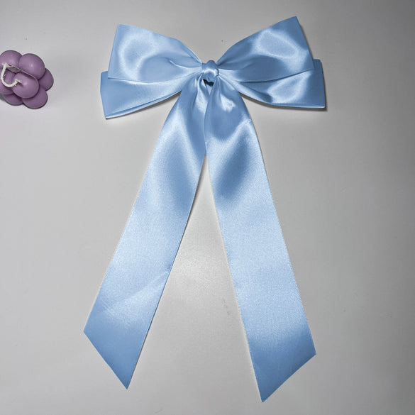 Women's Bow Hairpins Fabric Polyester Purely Handmade Duckbill Clip Hair Accessories