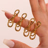 Women's Bowknot Open Ring Copper 18K Gold Plated French Style