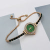Women's Bracelet Watch Alloy Case Stainless Steel Strap Round Dial Leisure Style