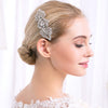 Women's Bridal Hair Comb Alloy Rhinestone Handmade Wedding Hair Accessory European And Korean Style