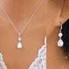 Women's Bridal Jewelry Set With Dripshaped Heart And Bell Patterns Copper And Alloy Materials Electroplating Technology