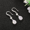 Women's Bridal Jewelry Set With Dripshaped Heart And Bell Patterns Copper And Alloy Materials Electroplating Technology