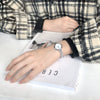 Women's Business Style Watch Alloy Case Stainless Steel Bracelet Round Dial