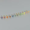 Women's Butterfly Stud Earrings Plastic Resin Dripping Oil Animal Style