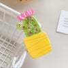 Women's Cartoon Animal Handmade Duckbill Hair Clip With Cactus Turtle Bee Design