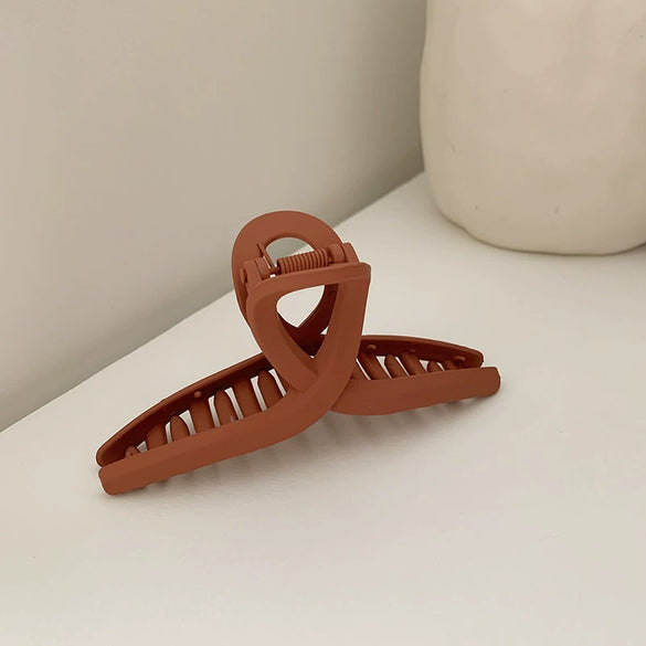 Women's Cartoon Plastic Hair Clip Handmade Top Clip Large Back Of Head Hair Accessory