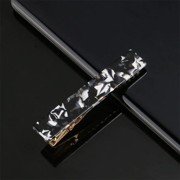 Women's Carved Acetate Hair Clip Geometric Side Barrette Sweet Cool Hair Accessory