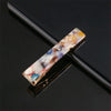 Women's Carved Acetate Hair Clip Geometric Side Barrette Sweet Cool Hair Accessory