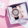 Women's Casual Alloy And Titanium Metal Watch With Round Dial And Tomato Theme