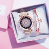 Women's Casual Alloy And Titanium Metal Watch With Round Dial And Tomato Theme