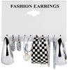 Women's Casual Alloy Band Heart Shape Dial Watch Earrings Jewelry Set