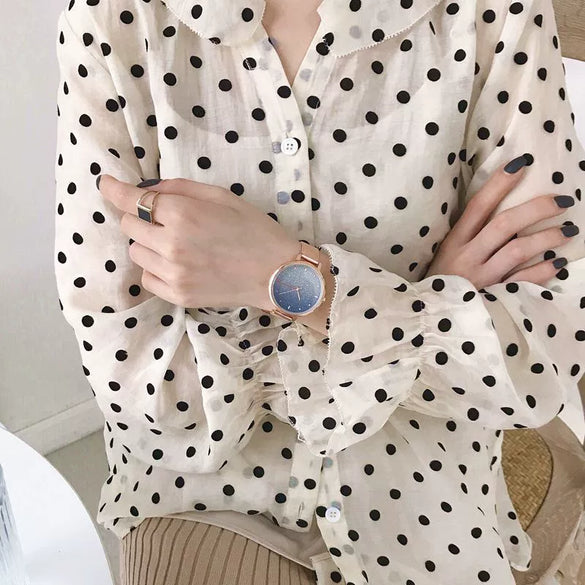Women's Casual Fashion Alloy And Stainless Steel Chain Watch With Round Dial