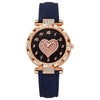 Women's Casual Fashion Electronic Watch Plastic Case Pu Strap Round Dial