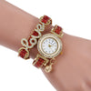 Women's Casual Fashion Pendant Watch With Love Letters And Full Diamond Design