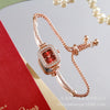 Women's Casual Fashion Square Alloy Watch With Diamondencrusted