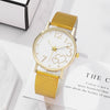 Women's Casual Fashion Watch Alloy Case Silicone Strap Love Shaped Design