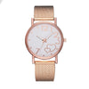 Women's Casual Fashion Watch Alloy Case Silicone Strap Love Shaped Design